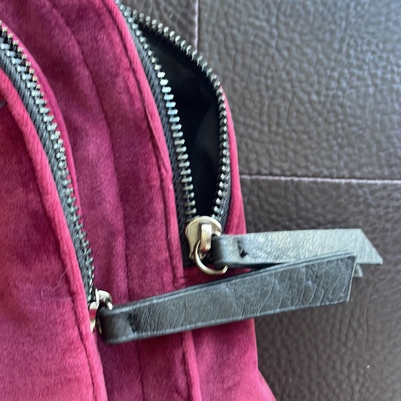 🛍️ 3 for $12 MUDD small mini backpack. Soft velvet..very cute! - Picture 8 of 12